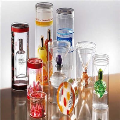 clear cylinder packaging