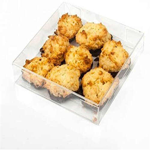 PET box for foods packing