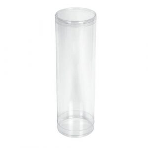 clear cylinder packaging