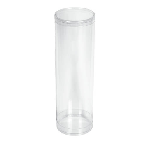 Clear cylinder packaging clear cylinder packaging