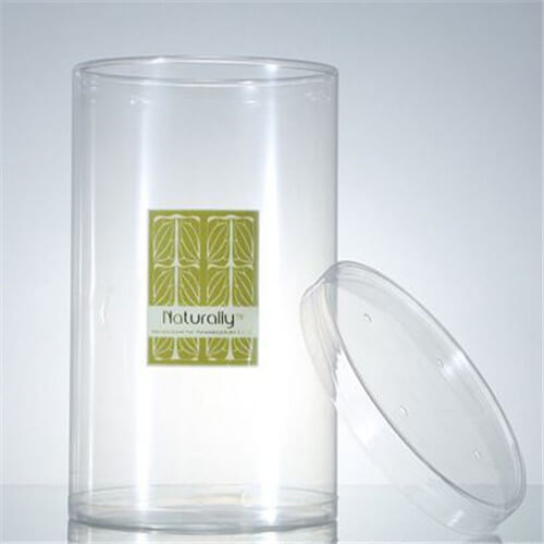 Clear cylinder packaging clear cylinder packaging