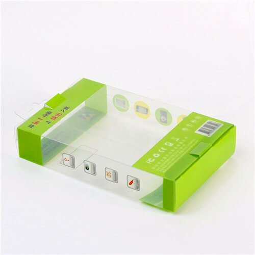 clear folding box