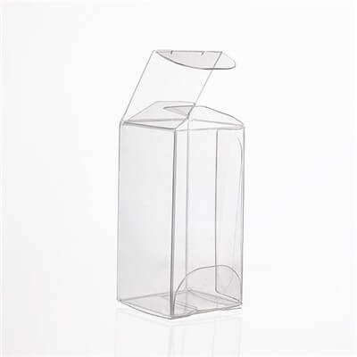 clear plastic folding box